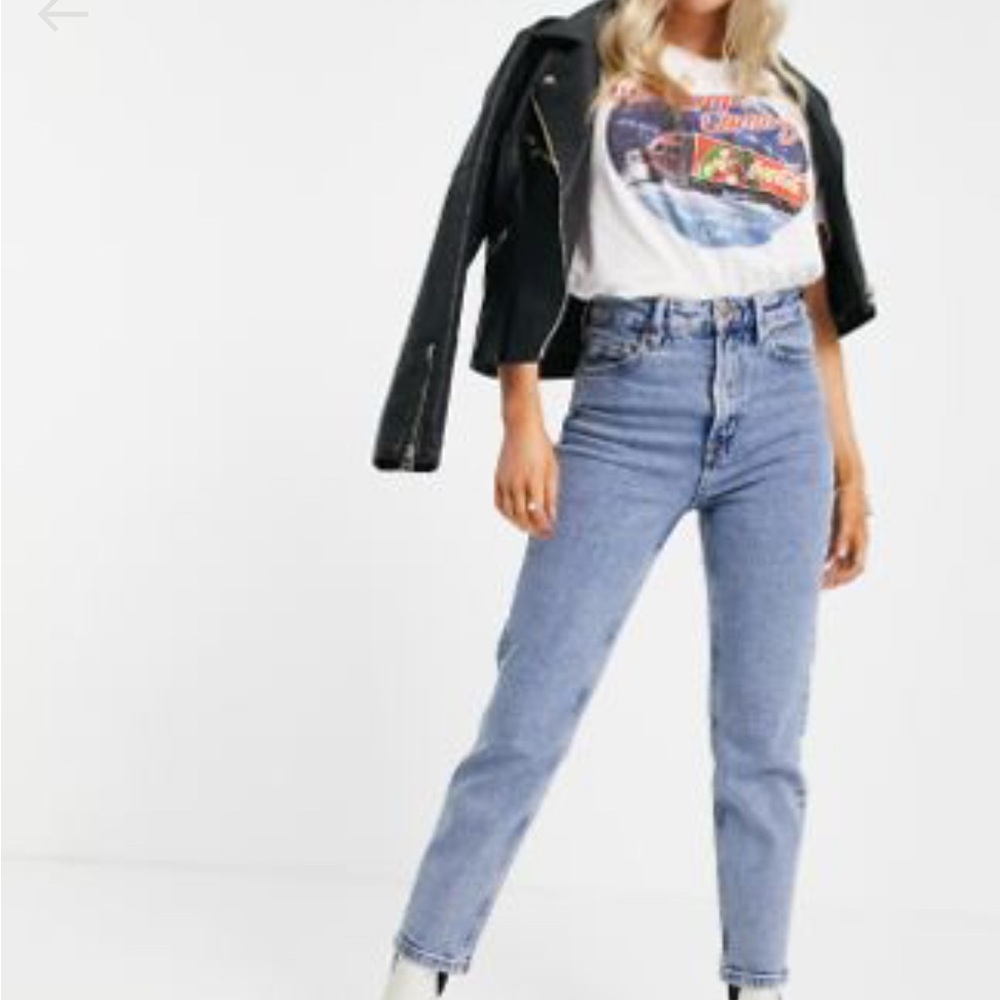 Stradivarius Slim Mom Jeans